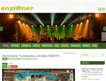 Tablet Screenshot of enzianer.at